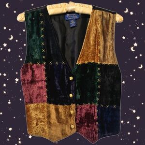 Willow Ridge Velvet Patchwork Vest